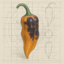 Purple Peach Ghost