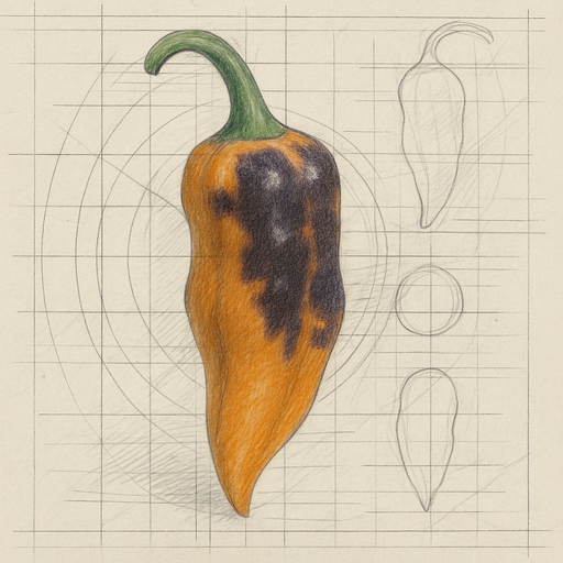 Purple Peach Ghost